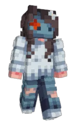 heather and matterhorn Minecraft skin — Slim model