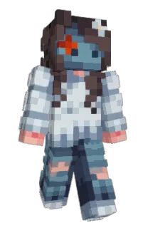 Front of Minecraft skin