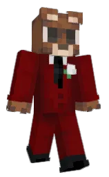 Alexander1633's Minecraft skin wearing the Menace cape
