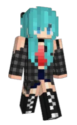 fountain blue and mine shaft Minecraft skin — Slim model — first worn by Ragnalith