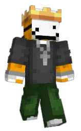 WaffleMCX_'s Minecraft skin wearing the Twisted cape