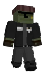 cod gray and kelp Minecraft skin — Classic model — first worn by Bebol_