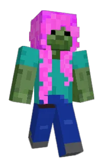 Front of pandekagedrengen's skin