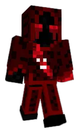 black and temptress Minecraft skin — Classic model — first worn by RPPH135