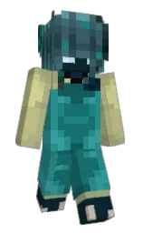 Saradwenn's Minecraft skin wearing the Migrator cape