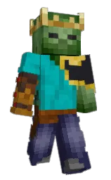 Icebk's Minecraft skin wearing the 15th Anniversary cape