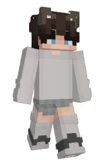 Front of SanzyFluf's skin