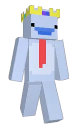 tropical blue and starship Minecraft skin — Slim model