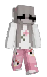 AlphaWolfie65485's Minecraft skin wearing the Migrator cape