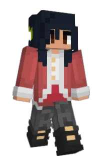 Front of ebiee's skin