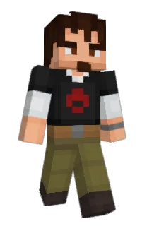 Front of KurtyByrdy's skin