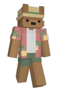 Front of Sabirel's skin