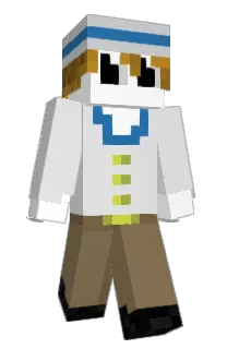 Front of Maskety's skin