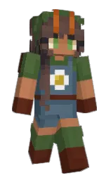 jxd3y's Minecraft skin wearing the Aurora cape