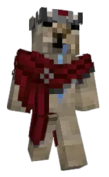 rebel and sepia black Minecraft skin — Classic model