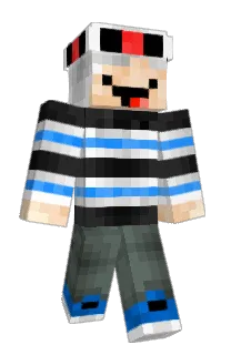 Front of Minecraft skin