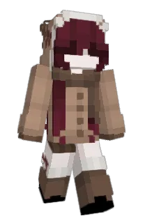 Front of cakeycat's skin
