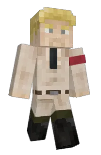 Front of Aluvo's skin