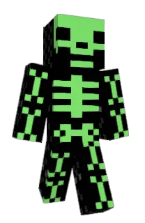 Front of Dunix's skin