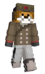 tobacco brown and roman coffee Minecraft skin — Slim model