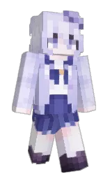 kiseplatinyl's Minecraft skin wearing the Pan cape