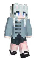 bali hai and aqua haze Minecraft skin — Slim model — first worn by Xue_Li_Glaze