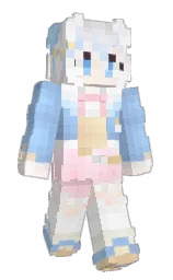 Slim Minecraft skin