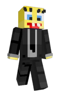 Front of NotSpiderManny's skin