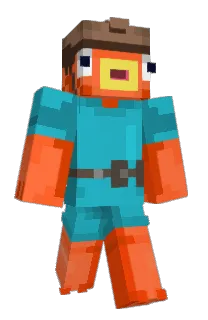 Front of Minecraft skin