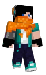 Ialo01's Minecraft skin wearing the Copper cape