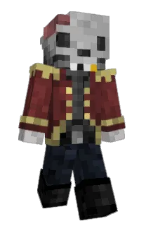 Front of sharmase's skin