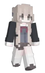 XiaoTanovo's Minecraft skin wearing the Pan cape