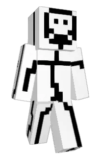 Front of DinoStrawberry's skin