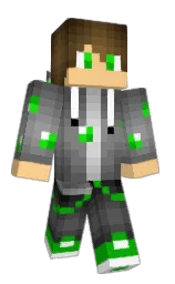 EmeraldInnocent's Minecraft skin wearing the Migrator cape