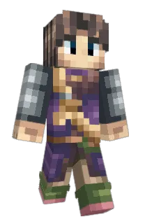 Front of NorthLamis's skin