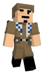 shadow and cherokee Minecraft skin — Classic model — first worn by KashPacko