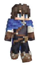 chambray and minsk Minecraft skin — Slim model — first worn by CxsmicVibes