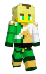malachite and county green Minecraft skin — Slim model — first worn by S4aaal