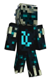 Front of ingerted's skin