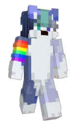 malconfort's Minecraft skin wearing the Vanilla cape