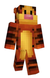 Tigger's Minecraft skin