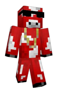 Front of mated's skin