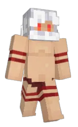 gold sand and white Minecraft skin — Classic model — first worn by Tastalrial097