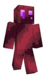 well read and burnt umber Minecraft skin — Classic model — first worn by vlllzwt
