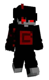 xv6k's Minecraft skin wearing the Pan cape