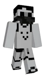 silver sand and silver chalice Minecraft skin — Classic model