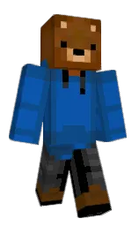 Nanuk18's Minecraft skin wearing the Pan cape