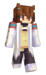 serenade and nutmeg Minecraft skin — Slim model — first worn by AgnesTachyon