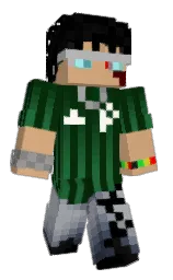 3IR0's Minecraft skin wearing the Builder cape