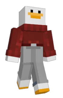 Front of Akaria's skin